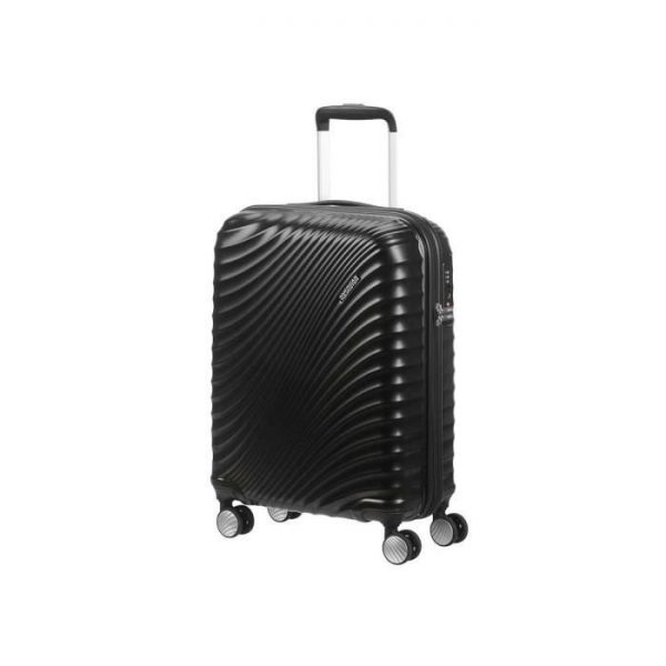 American Tourister Valise Rigide Taille Cabine 5 Noir Metalise
