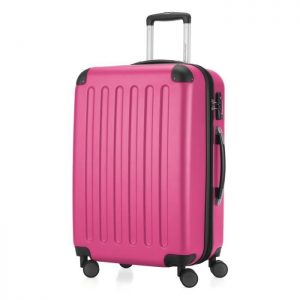 Chariot Compact Tige: Valise Voyage Avec Disque 10 Rose