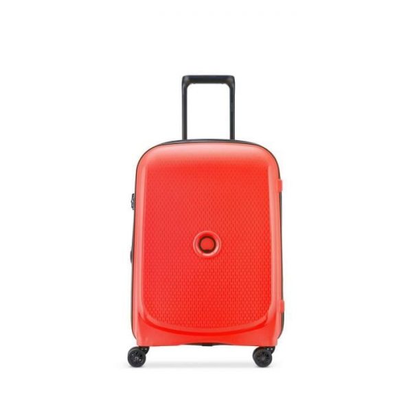 Delsey Valise Cabine Rigide 55cm 4 Roues 33 Litr Rouge