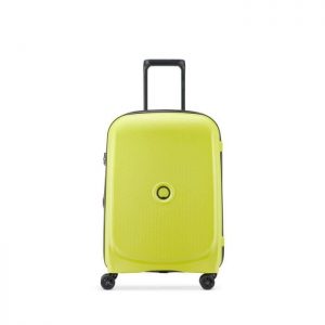 Delsey Valise Cabine Rigide 55cm 4 Roues 33 Litr Vert Chartreuse