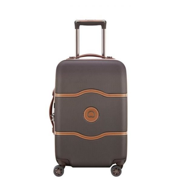 Delsey Valise Rigide Cabine 55cm Châtelet Air (1 Chocolat