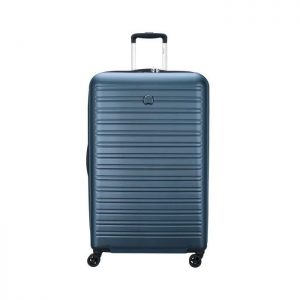 Delsey Valise Rigide Taille Xxl 81cm 4 Roues 108 Bleu