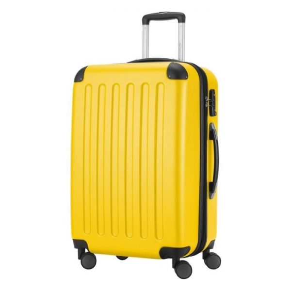 Hauptstadtkoffer Valise Cabine Rigide "spree" Jaune