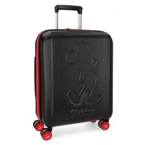 Valise Cabine 4 Roues Extensible Mickey Colored No Noir "mickey"