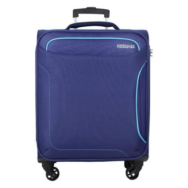 Valise Cabine 4 Roues Toile American Tourister Hol Bleu Fonce