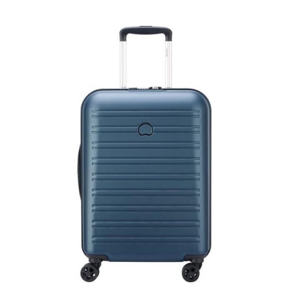 Valise Cabine Delsey Segur 2.0 Cabine Slim 4dr 55 Bleu