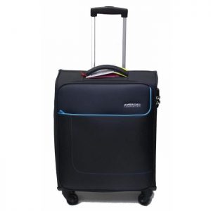 Valise Cabine "funshine" 55cm American Tourister Anthracite & Bleu