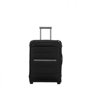 Valise Cabine Hybride 2 Roues Flux Soft 55 Cm 1041 Black