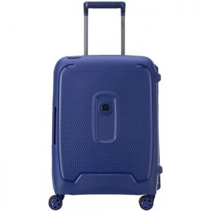 Valise Cabine Rigide Delsey Moncey 803 Tsa Polypro Bleu