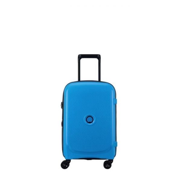 Valise Cabine Rigide Extensible Belmont Plus 55 Cm Bleu Metallique