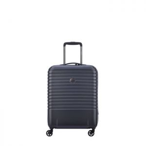 Valise Cabine Rigide Slim 4 Roues Doubles 55 Cm Ca Marine