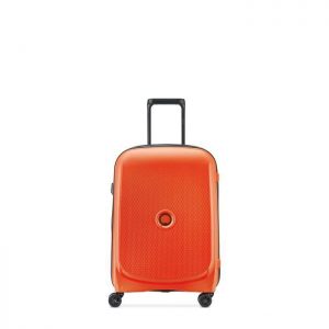 Valise Cabine Rigide Slim Belmont Plus 55 Cm 25 Or Orange