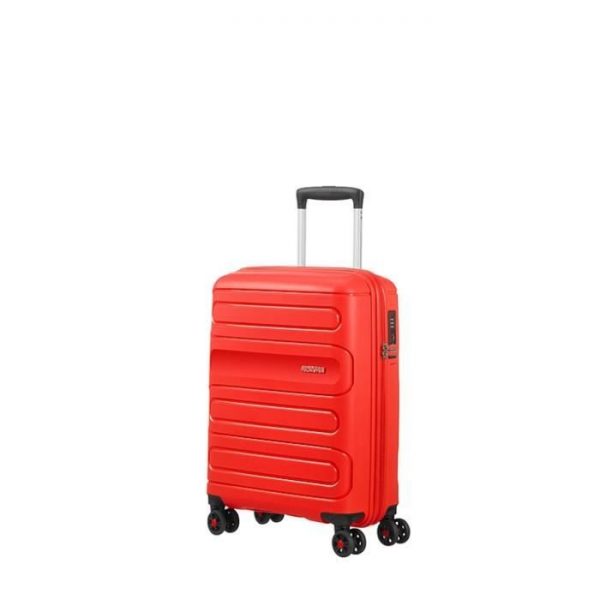 Valise Cabine Rigide Sunside 55 Cm 0409 Sunset Red Red