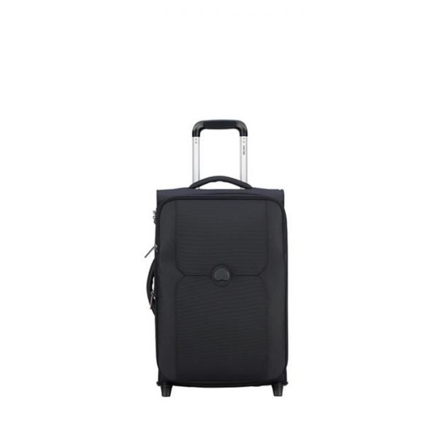 Valise Cabine Slim 2 Roues Extensible Mercure 55 C Noir