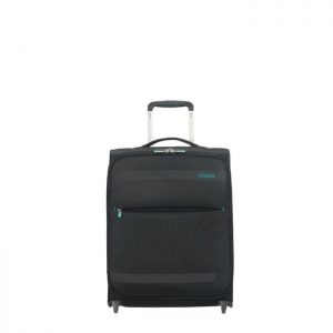 Valise Cabine Souple 2 Roues Hérolite 55 Cm Volcan Volcanic Black