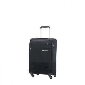 Valise Cabine Souple Base Boost Slim 55 Cm 1041 Bl Black