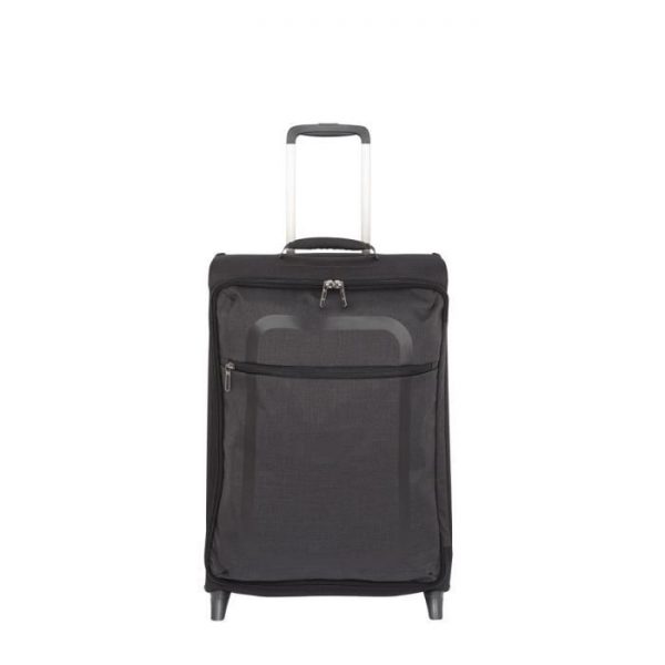 Valise Cabine Souple Dauphine 2 Roues 55 Cm Noir 0 Noir