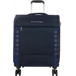 Valise Cabine Souple David Jones 54 Cm Tsa Marine Marine