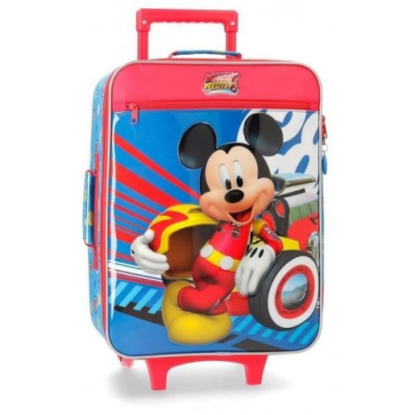 Valise Cabine Souple Disney "mickey World" Mickey World Multicolore