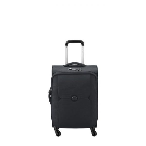 Valise Cabine Souple Extensible Mercure 55 Cm 00 N Noir