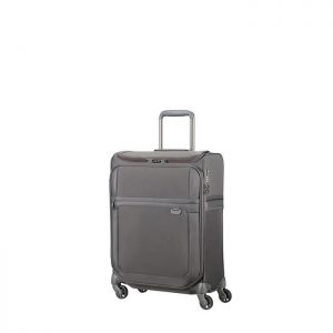 Valise Cabine Souple Poche Supérieure Uplite 55 Cm Grey