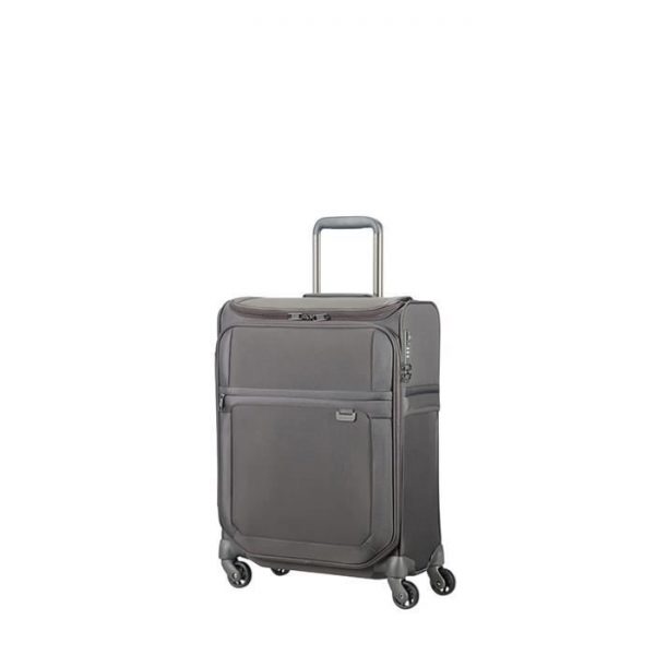 Valise Cabine Souple Poche Supérieure Uplite 55 Cm Grey