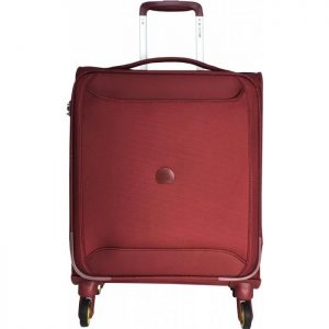 Valise Cabine Souple Tsa Delsey Chartreuse 55 Cm R Rouge