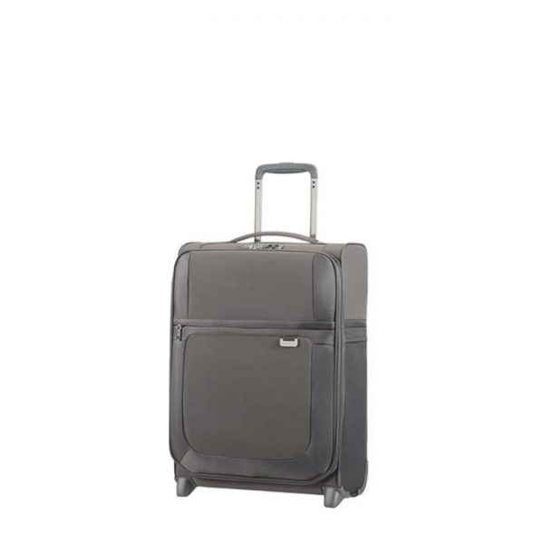 Valise Cabine Souple Uplite 2 Roues 55cm Grey 1408 Grey
