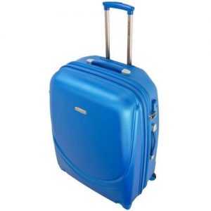 Valise David Jones Extensible B 8821 B 67 Cm 4 Rou Bleu