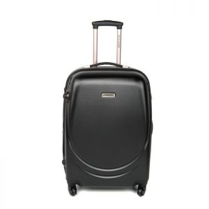 Valise David Jones Extensible B 8821 N 67 Cm 4 Rou Noir