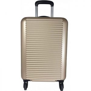 Valise Rigide David Jones Abs 69 Cm Extensible Cha Champagne