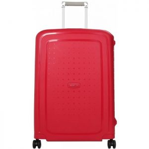 Valise Rigide Samsonite Scure 69 Cm Tsa Rouge Sc Rouge