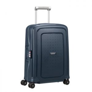 Valise Samsonite S'cure Spinner 55 Cm Navy Blu Navy Blue